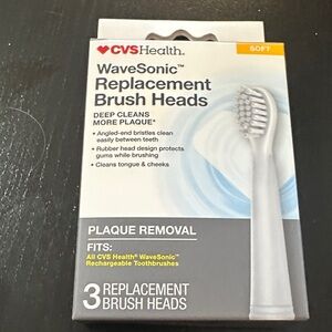 CVS Health WaveSonic Replacement Brush Heads
